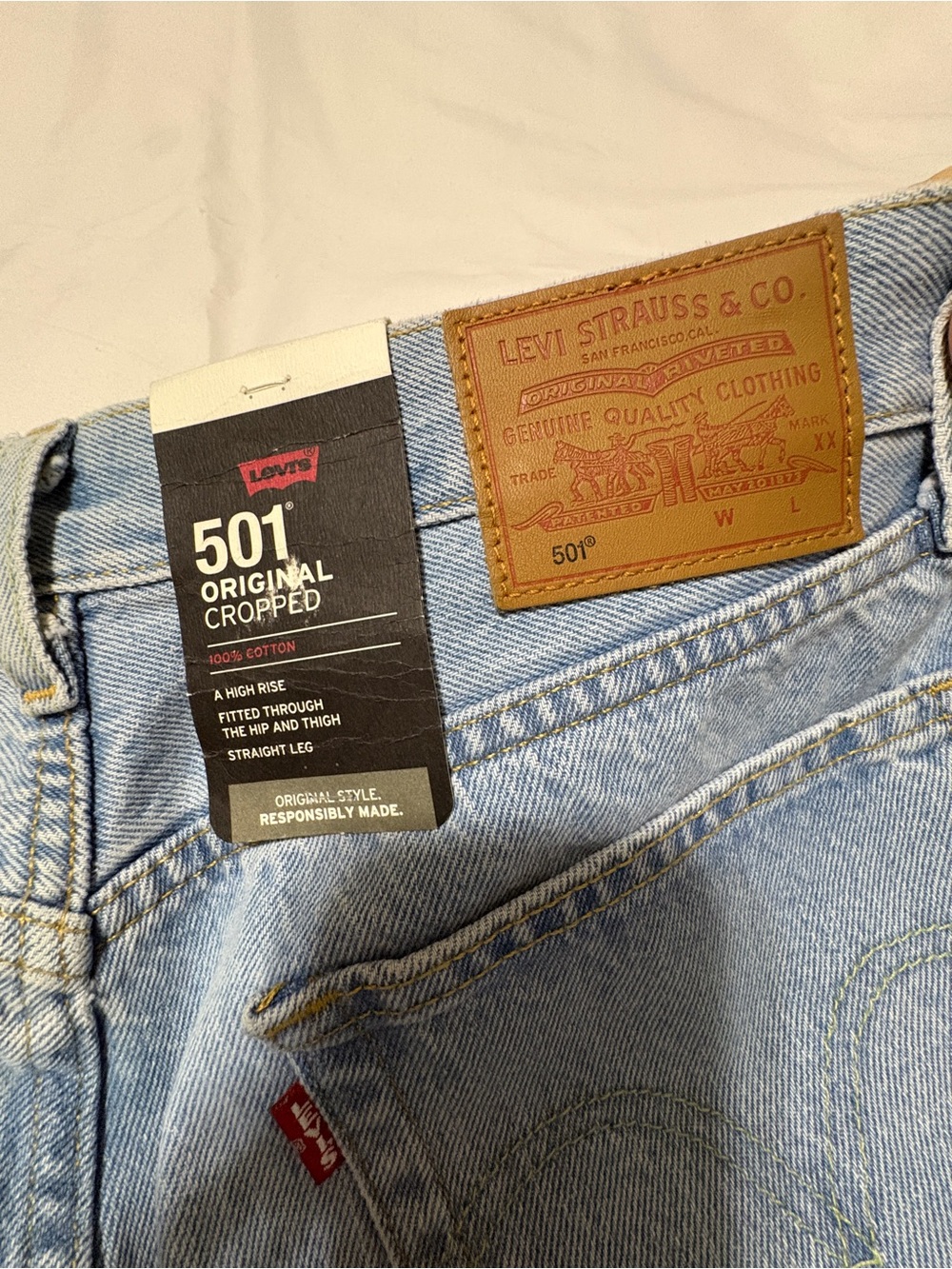 Levi’s 501® Premium Original Cropped Women's Jeans
Ojai Luxor Ra color